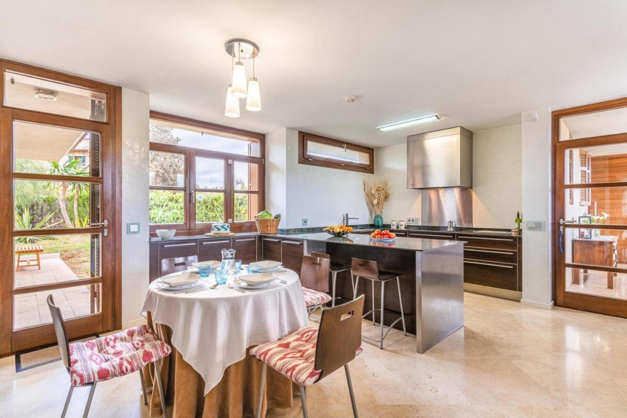Villa De Lujo Con Piscina, Jacuzzi, Jardin Y Terraza Marratxi ภายนอก รูปภาพ