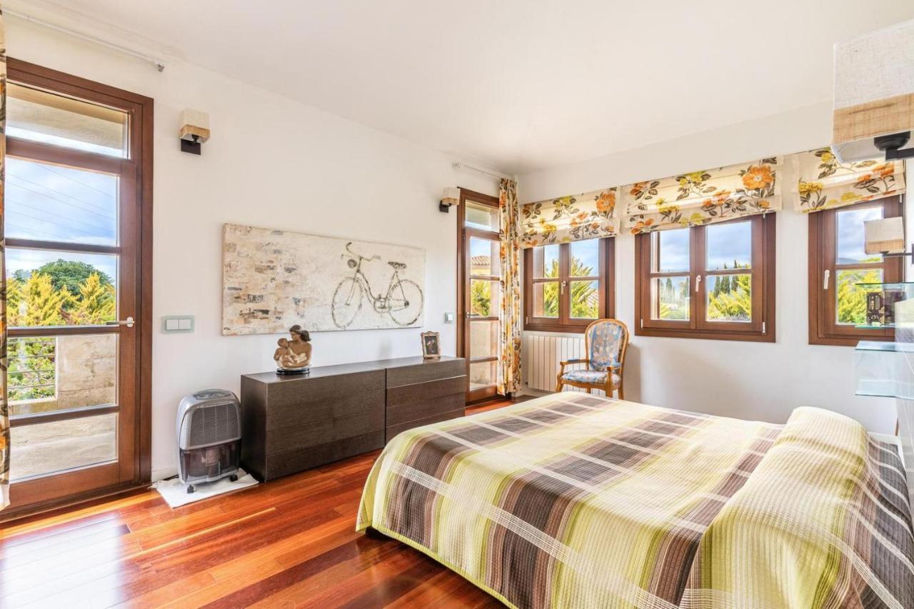 Villa De Lujo Con Piscina, Jacuzzi, Jardin Y Terraza Marratxi ภายนอก รูปภาพ